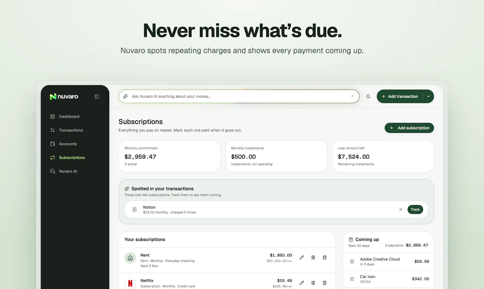 Nuvaro screenshot 2