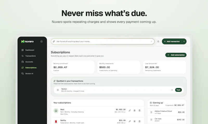 Nuvaro screenshot 2