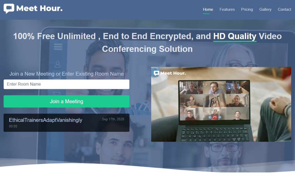 Meet Hour - 100% Free Video Conference gallery image
