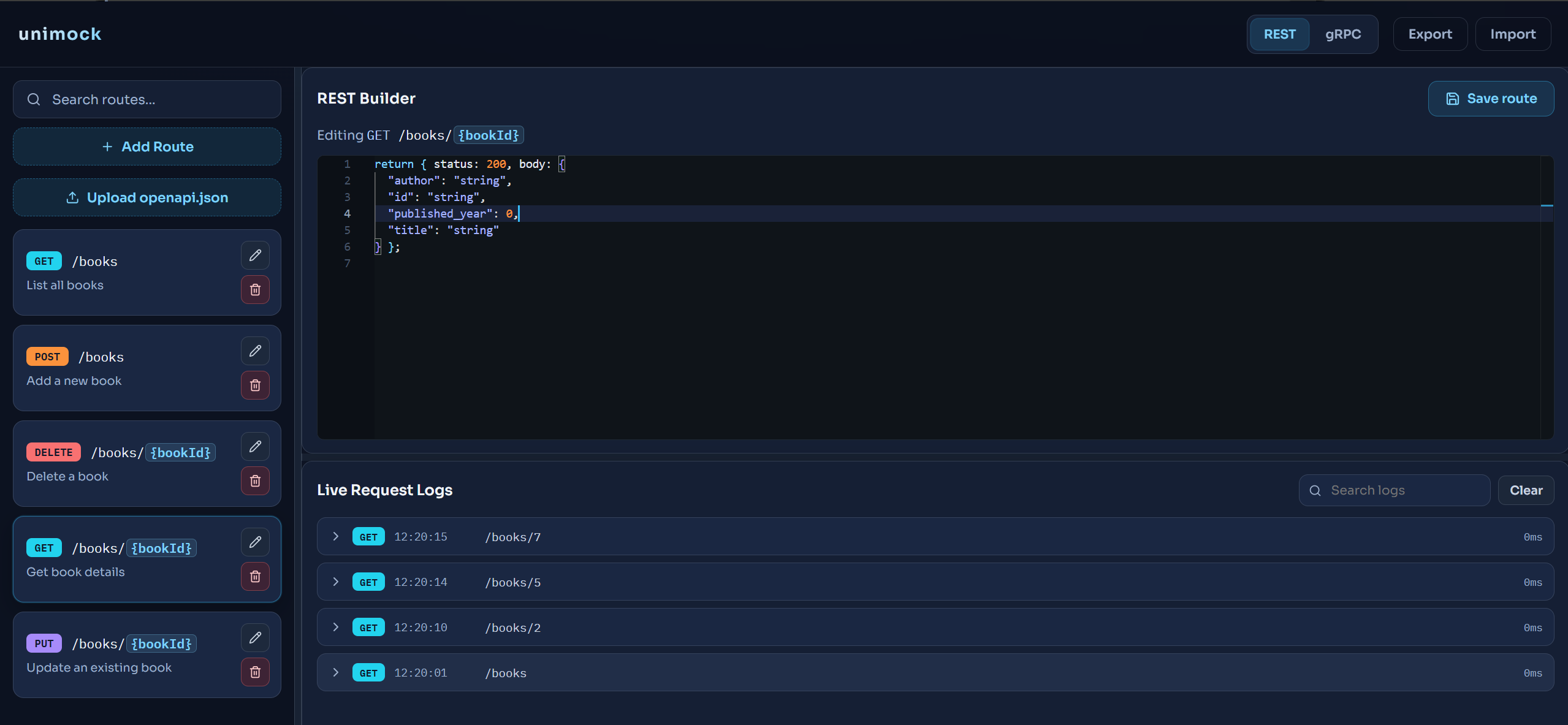 Unimock gallery image