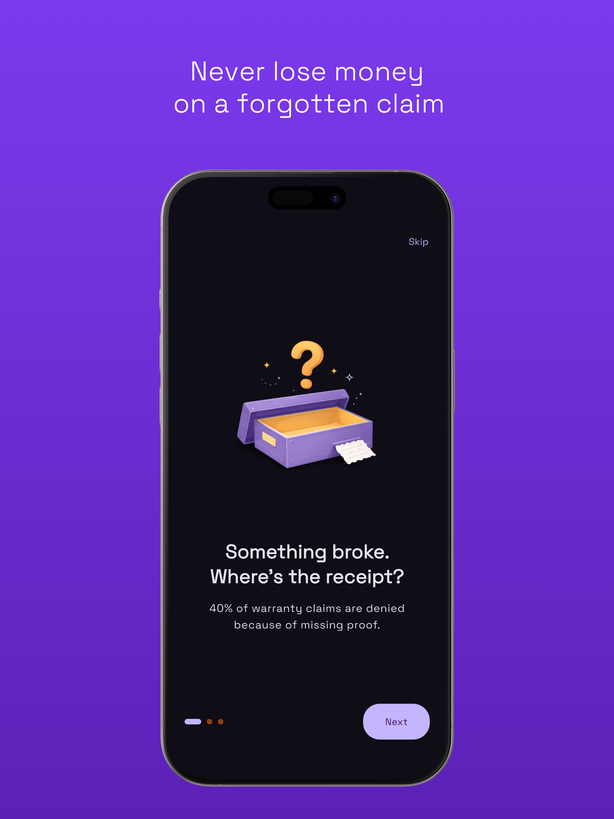 WarrantyVault - Receipt Keeper gallery image