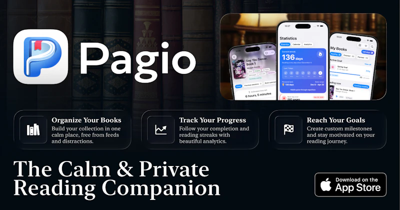 Pagio: Bookworm's Diary screenshot 1