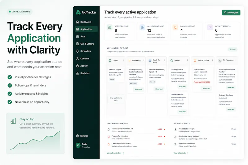 Job Application Tracker screenshot 3
