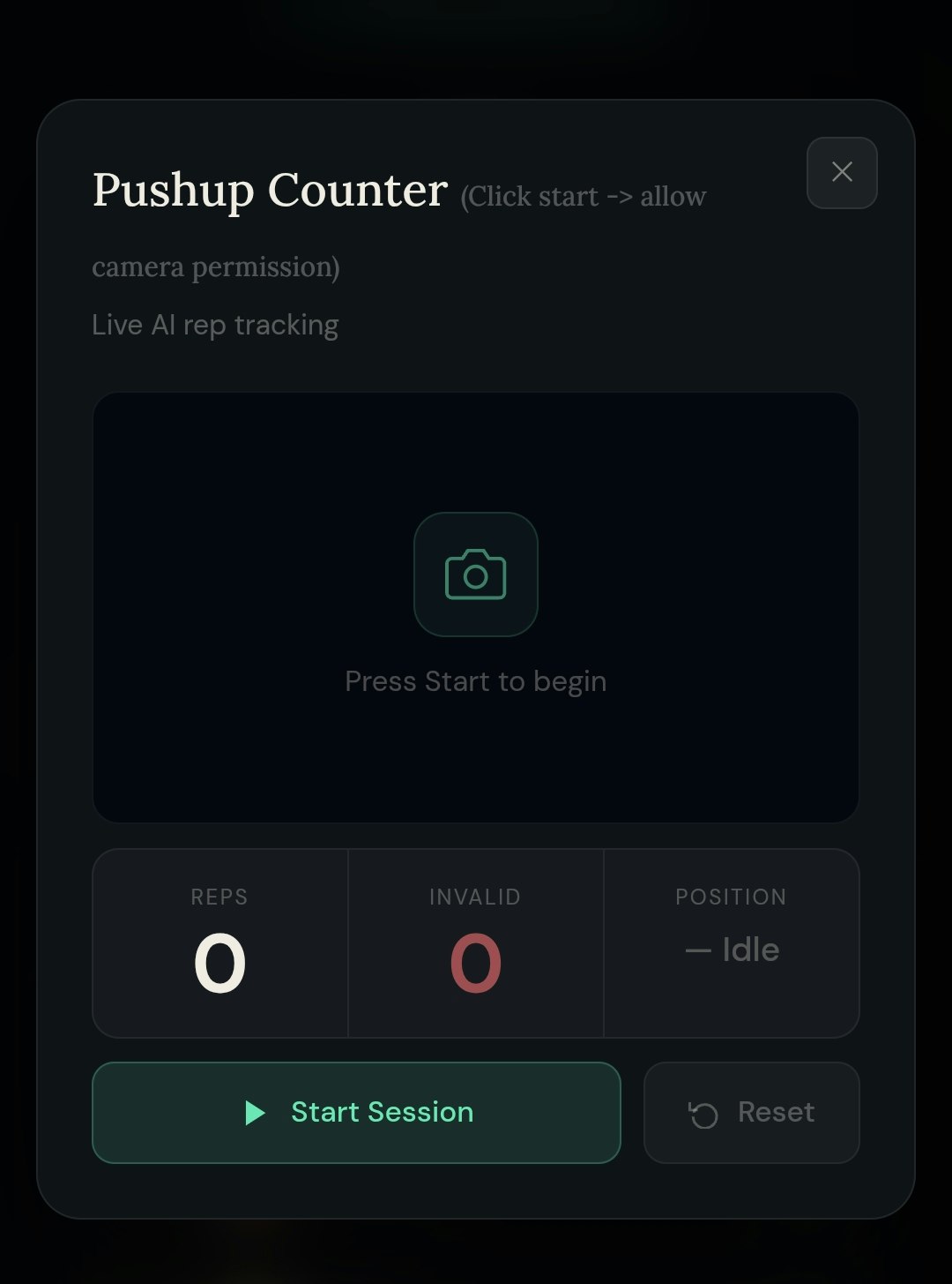 repWar | Pushups counter gallery image