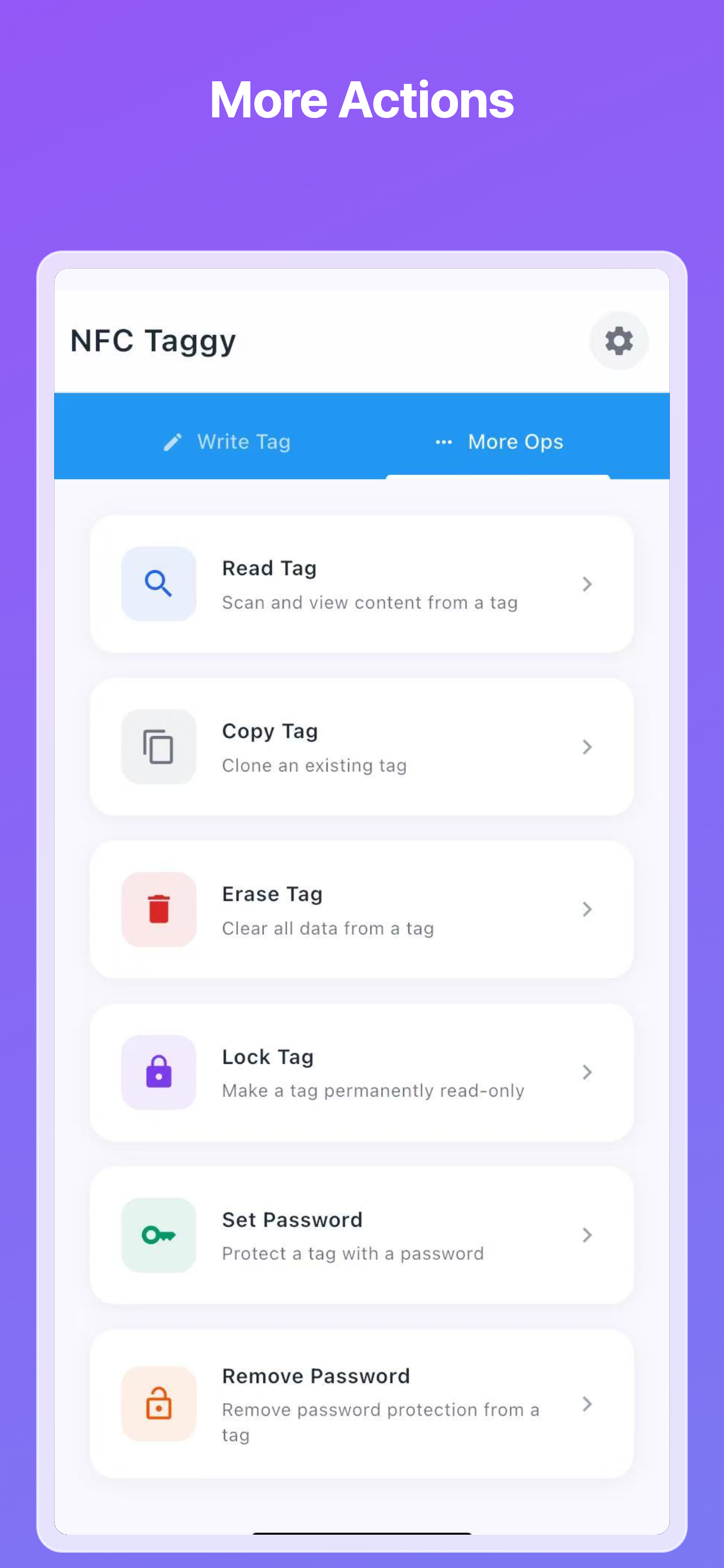NFC Taggy Tools - Screenshot 3 preview