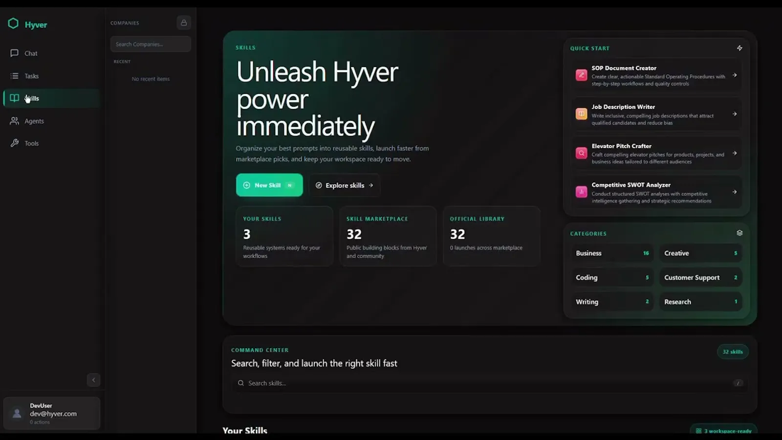 Hyver screenshot 1 (video preview)