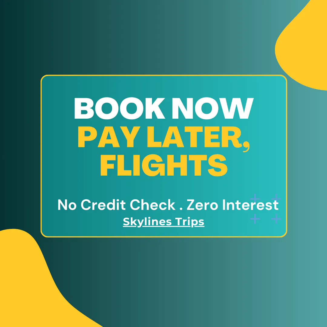 Book Now Pay Later Flights UK のプロダクトバナー
