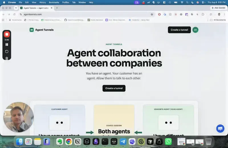 Agent Tunnels screenshot 1 (video preview)
