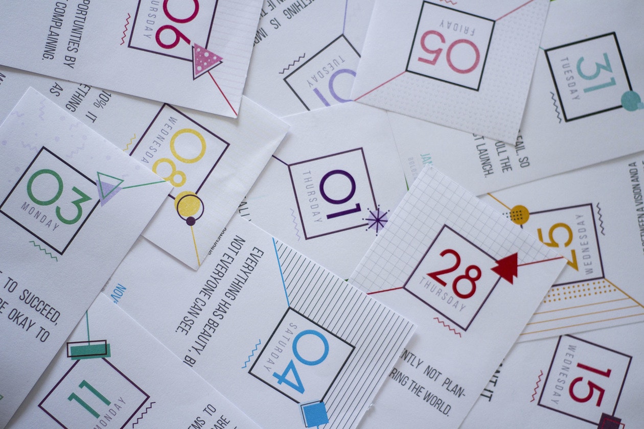 Bold Calendar gallery image