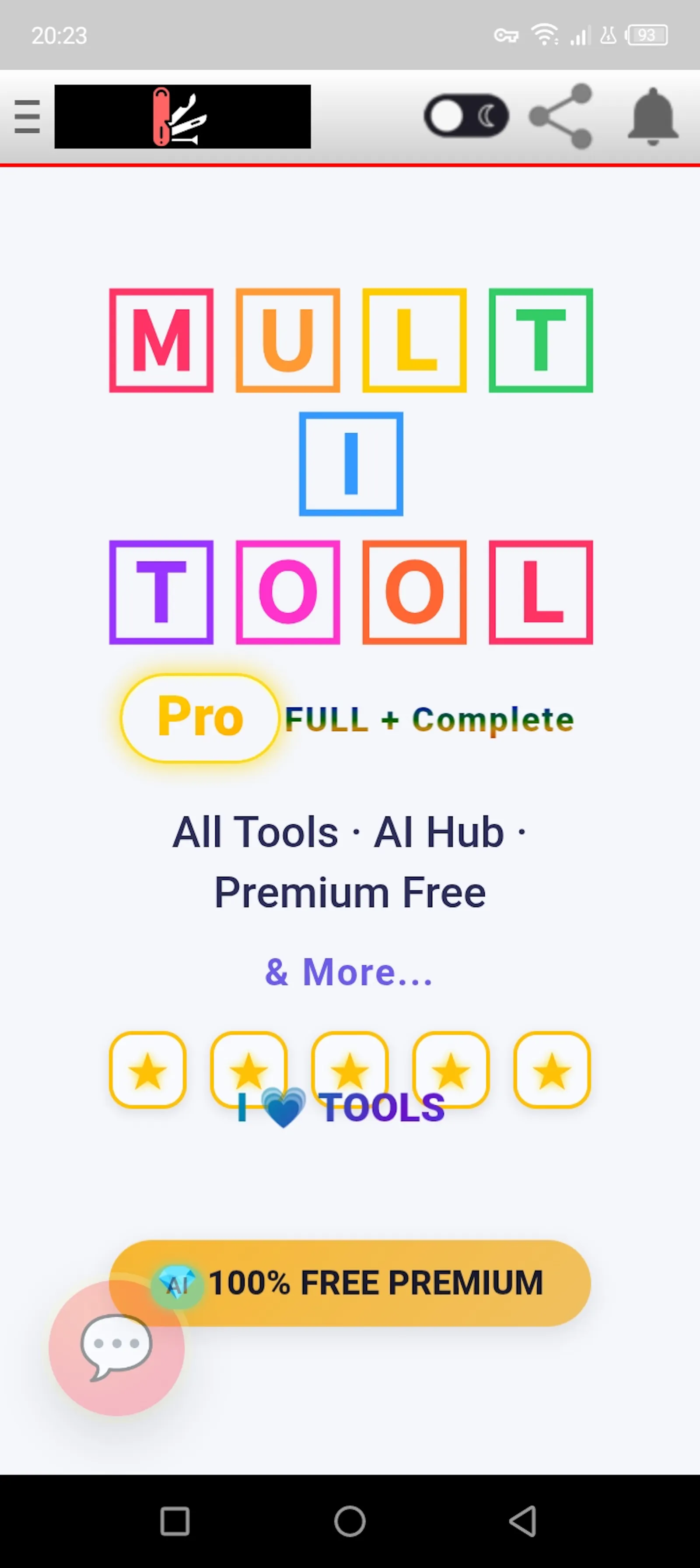 MultiTOOL Pro AI KIT Utilities Cordova  screenshot 1