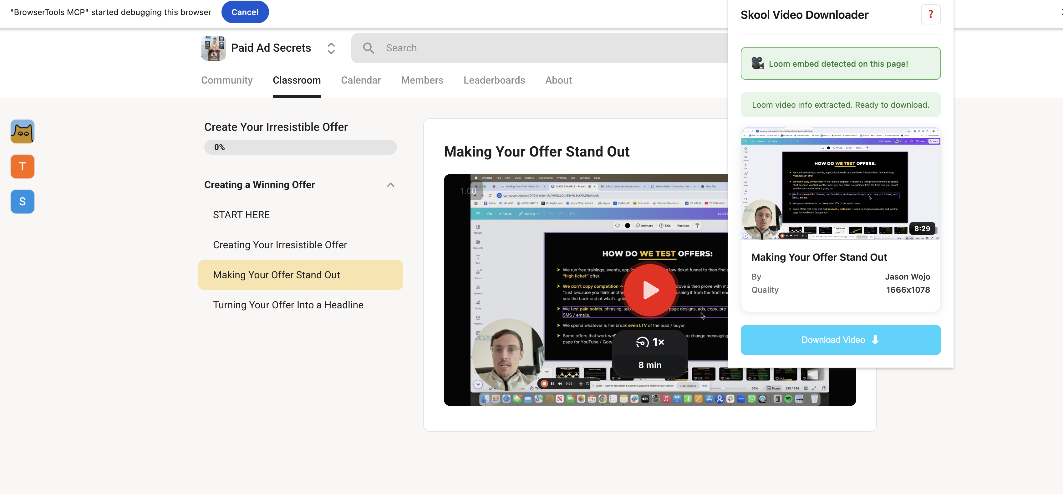 Skool Video Downloader медиа 6