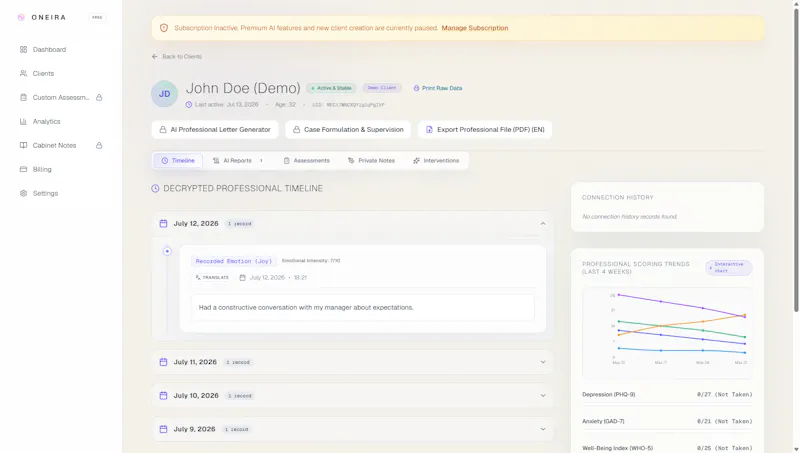 Oneira screenshot 7