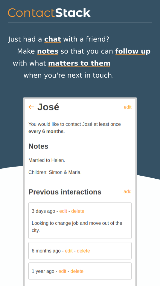Contact Stack gallery image