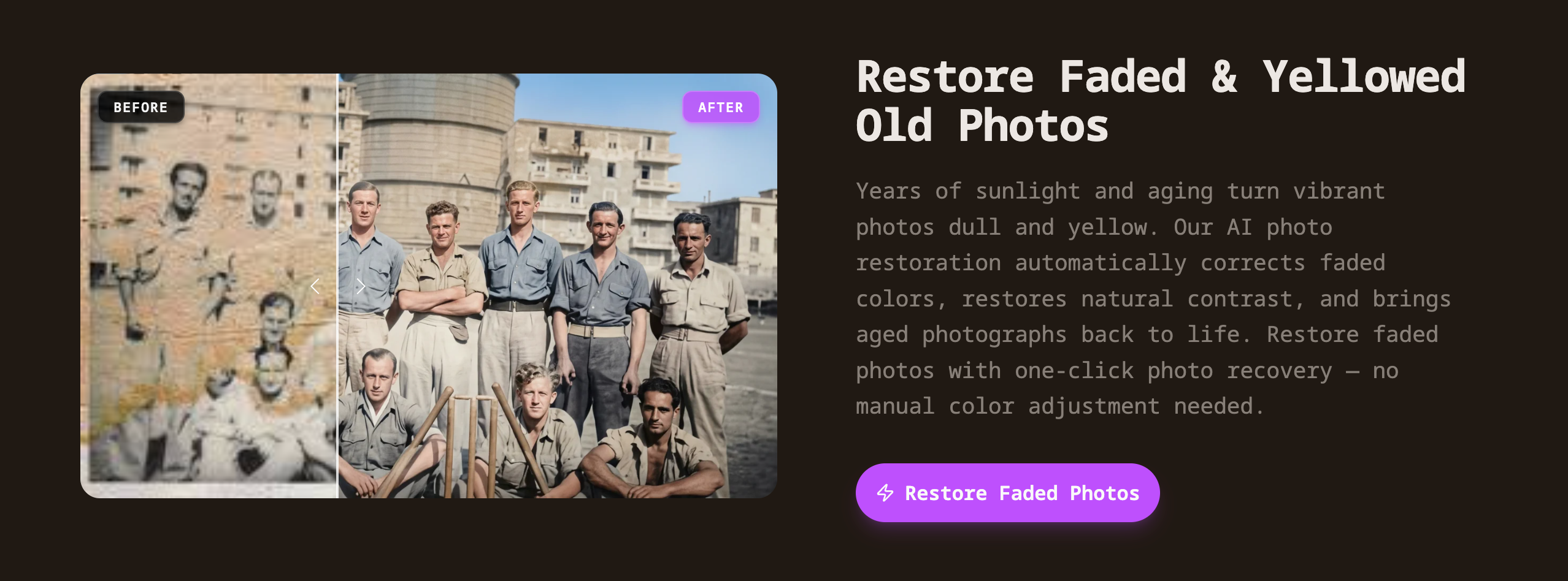 Pixvive — AI Photo Restoration gallery image