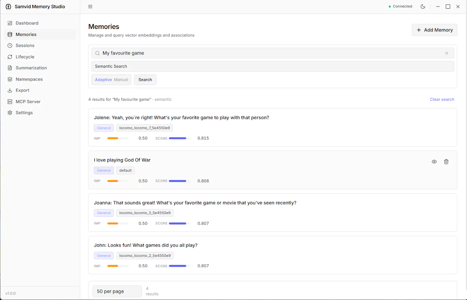 Samvid Memory Studio screenshot 3