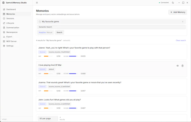 Samvid Memory Studio screenshot 3