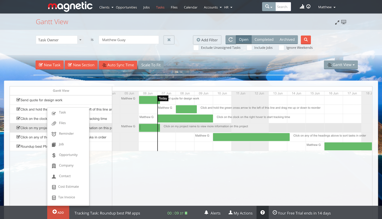 Magnetic gallery image