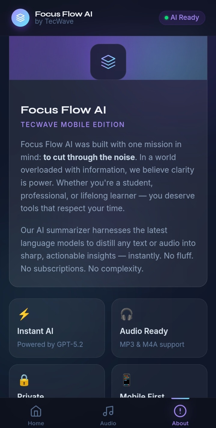 FocusFlow AI  gallery image
