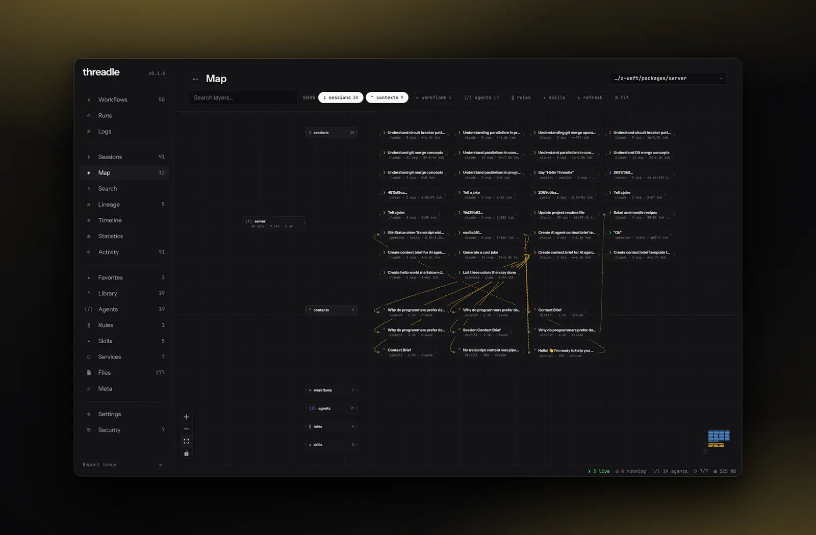 threadle screenshot 11