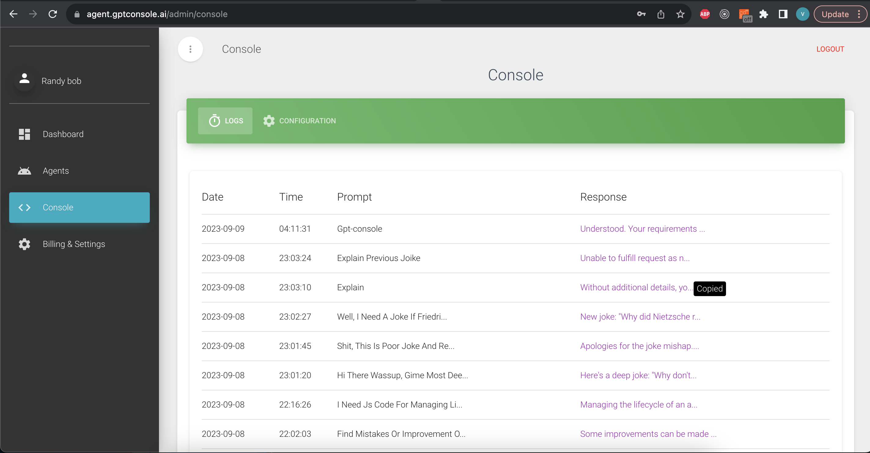 GPTConsole - Intelligent CLI and autonomous AI agents media 4