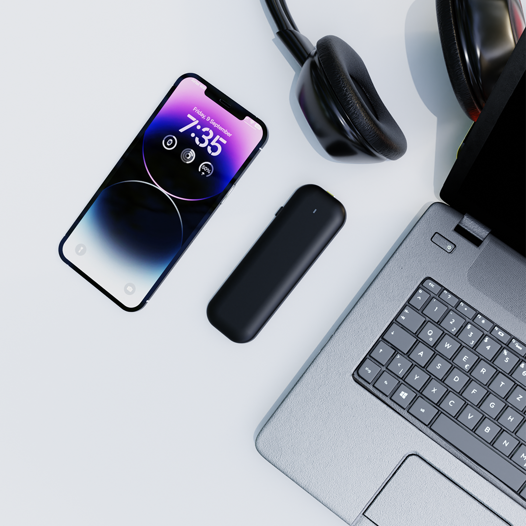 Média SSD sans fil à saut - 2400 Mo / s vitesse avec Wi-Fi6 et application pour les contrôles d'accès 2