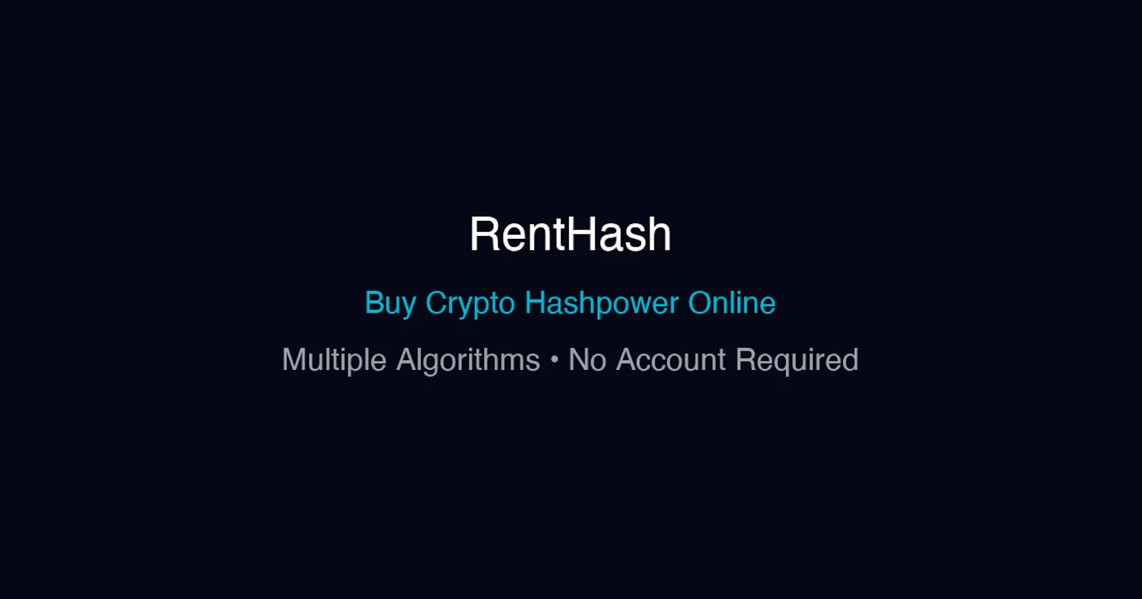 RentHash screenshot 1