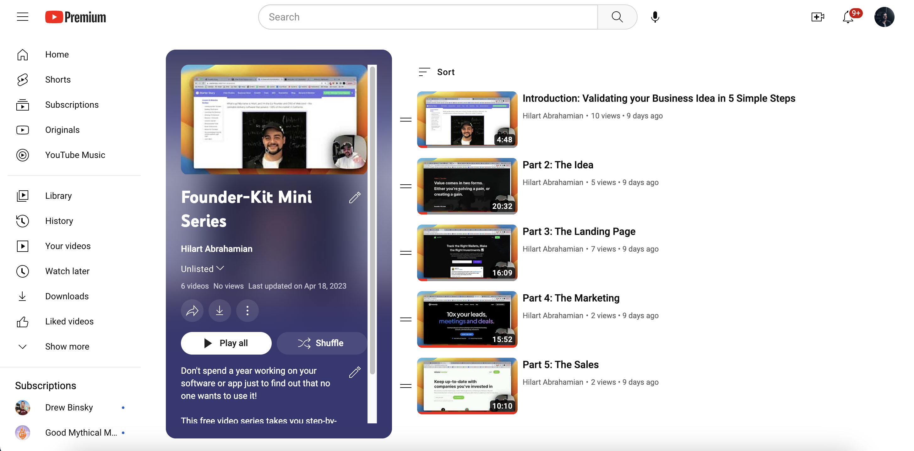 Founderkit (serie video gratuite) - Come convalidare e vendere il tuo prodotto prima ancora che esista! media 3