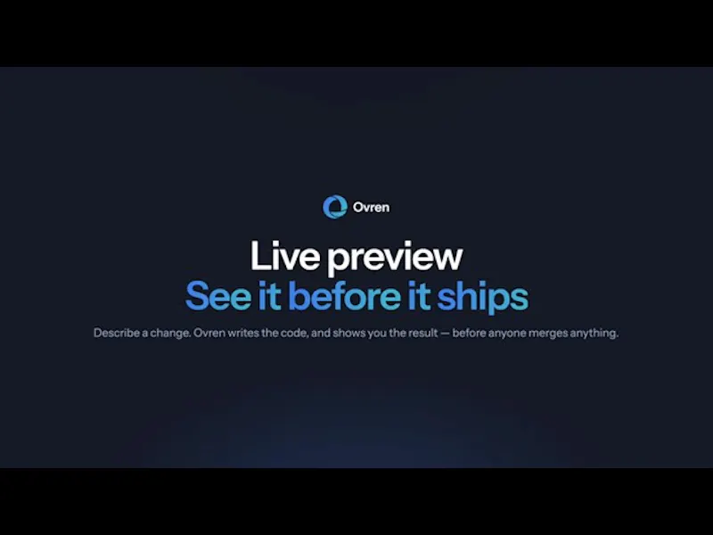 Ovren Live Preview screenshot 1 (video preview)