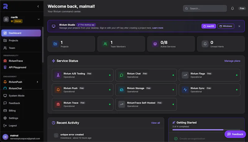 Rivium Technologies screenshot 5
