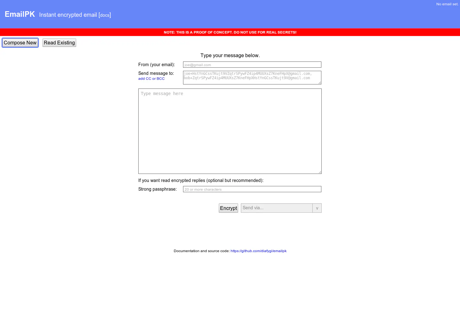 EmailPK