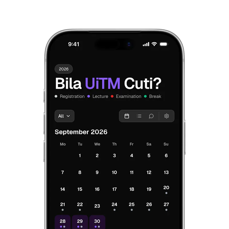 Bila UiTM Cuti screenshot 1