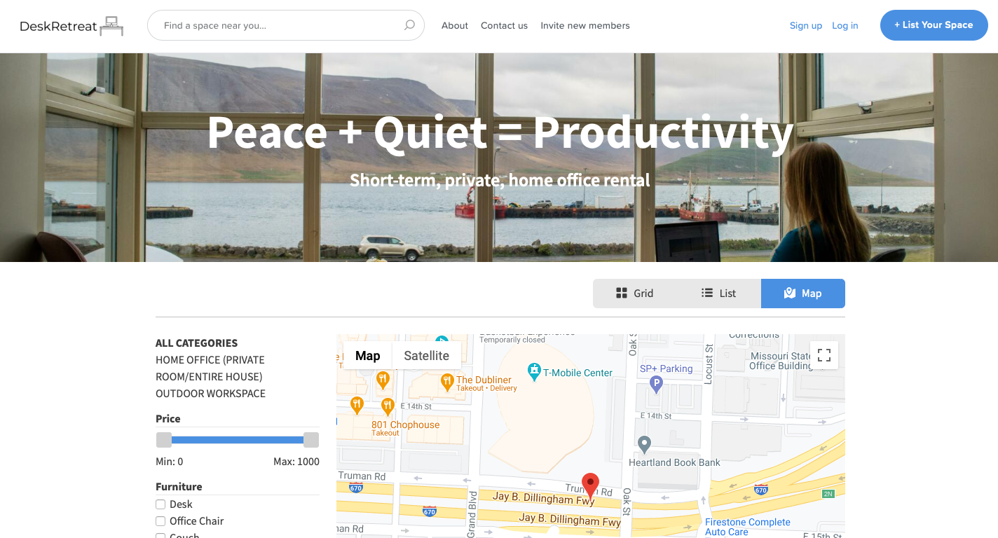 DeskRetreat gallery image