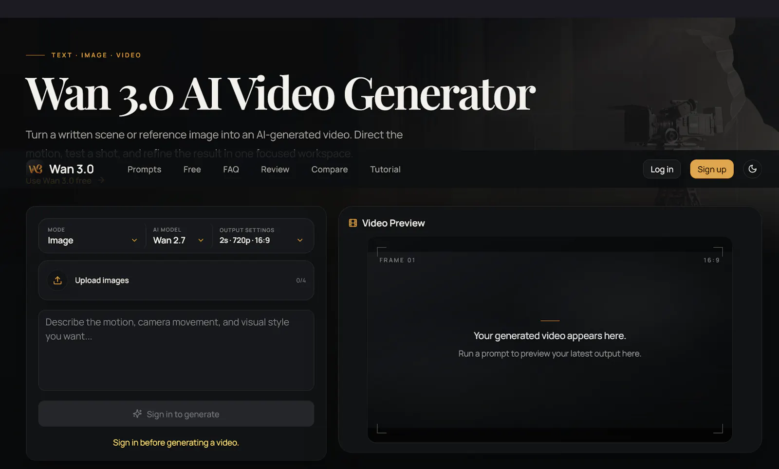 wan3video screenshot 1