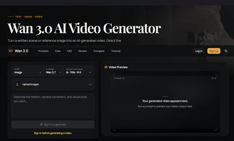 wan3video screenshot 1