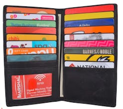 Black Card Holder|Mens Card Holder gallery image