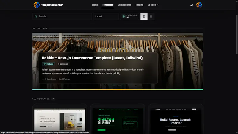TemplatesCenter screenshot 2