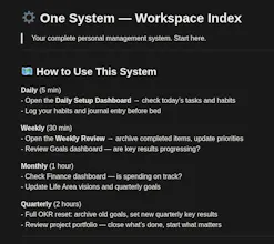 One System gallery image