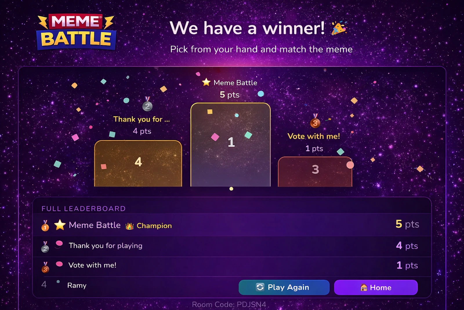 Meme Battle screenshot 5