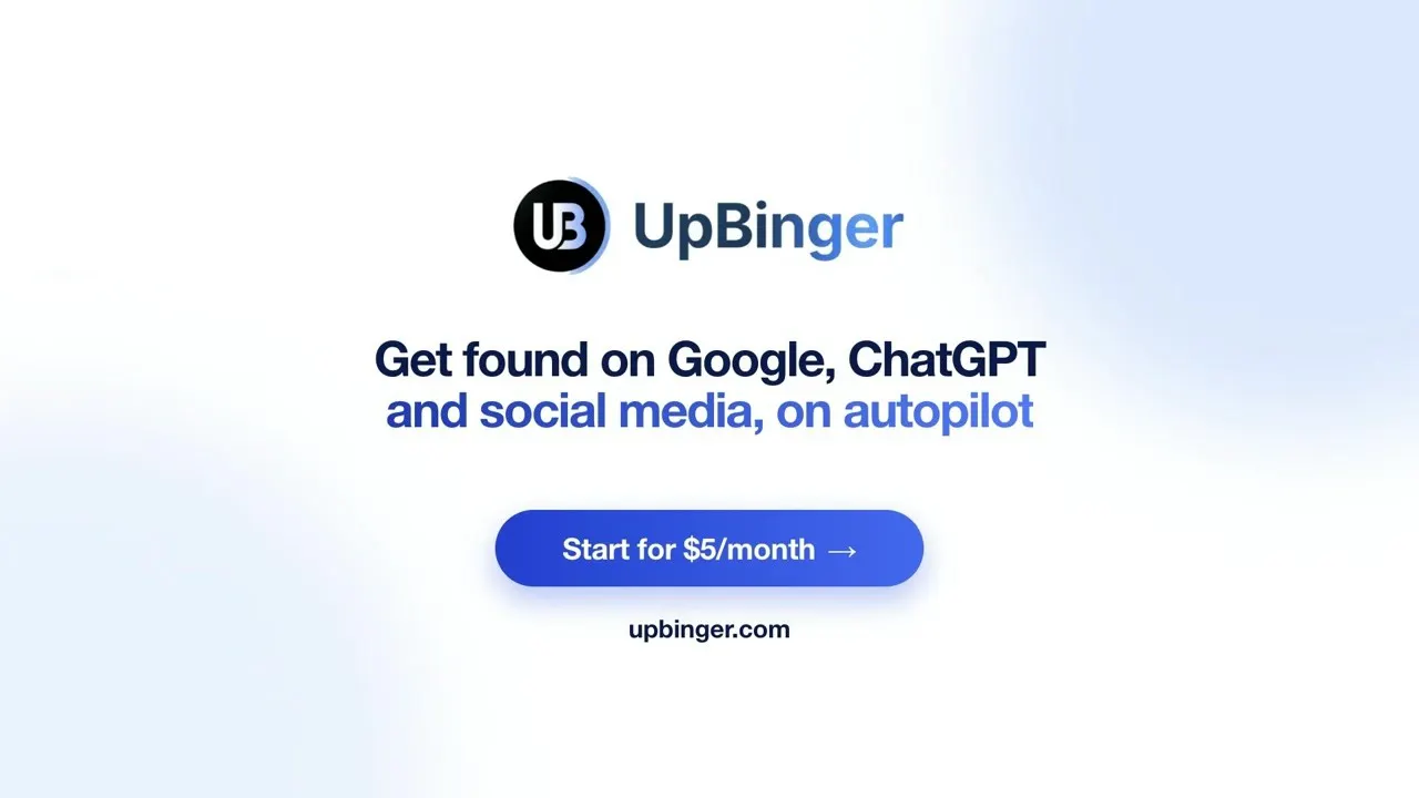 UpBinger gallery image