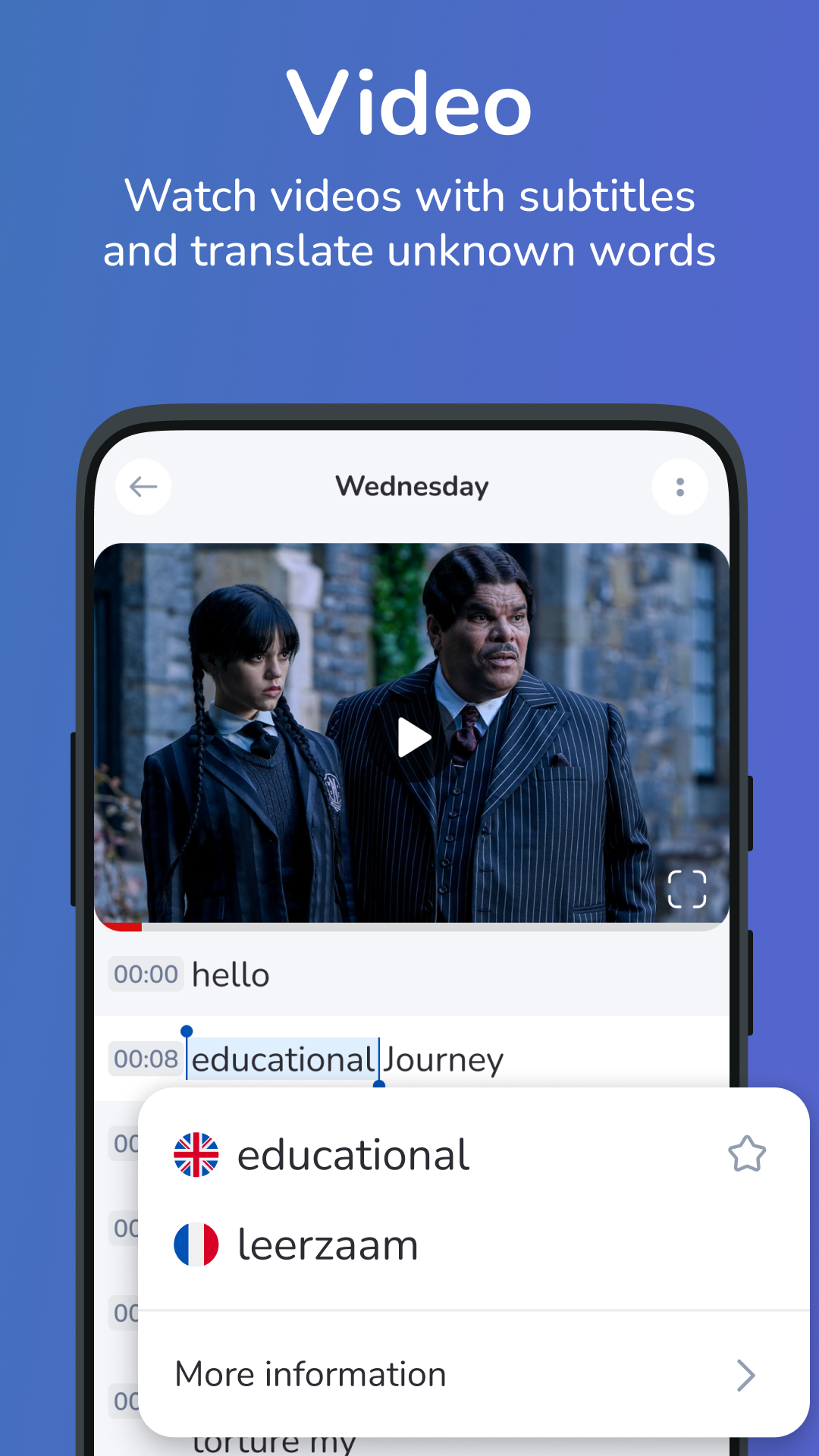 Mídia 5 de Wola.io - Aprendizagem de idiomas movida a IA com conteúdo da comunidade