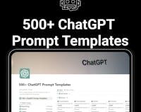 500+ ChatGPT Prompt Templates media 2