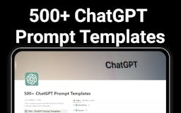 500+ AI Chatbot Prompt Templates media 2