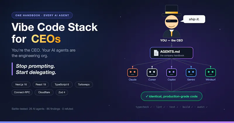 Vibe Code Stack For CEOs screenshot 1