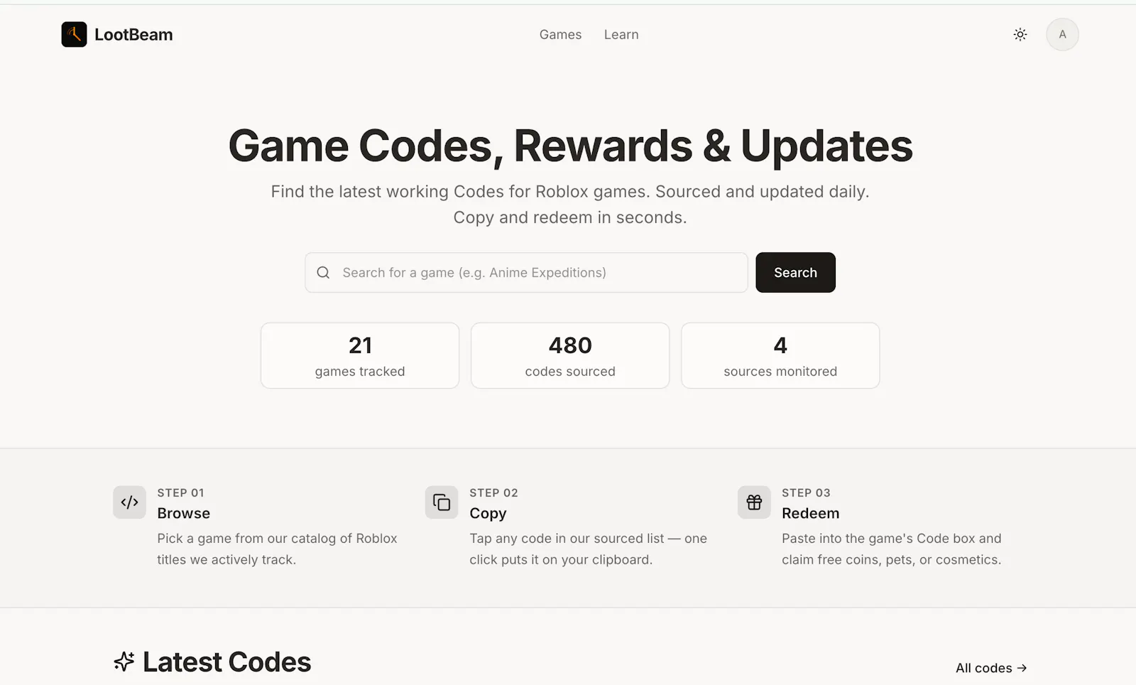 LootBeam screenshot 1