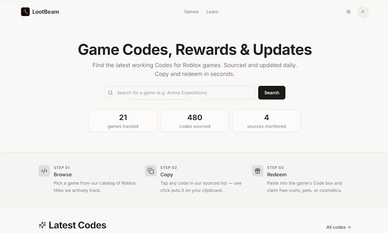 LootBeam screenshot 1