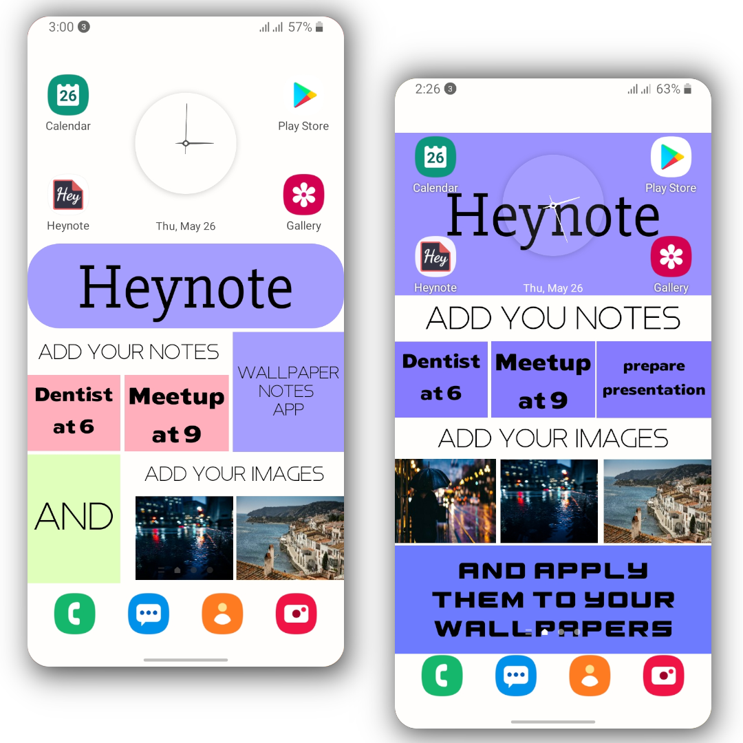 Heynote-壁紙ノートアプリ media 3