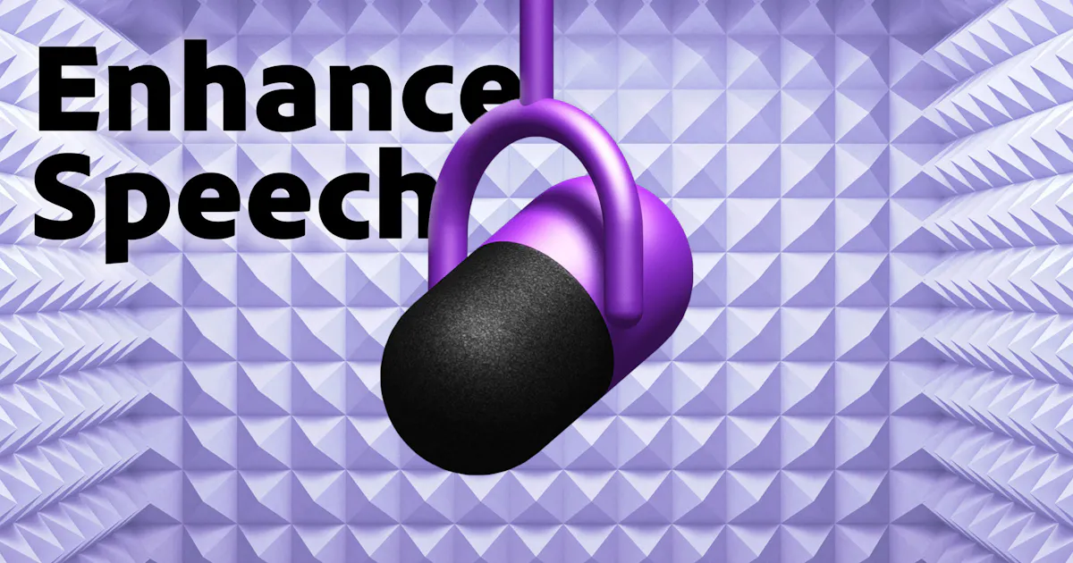 Adobe Podcast Enhance Speech v2