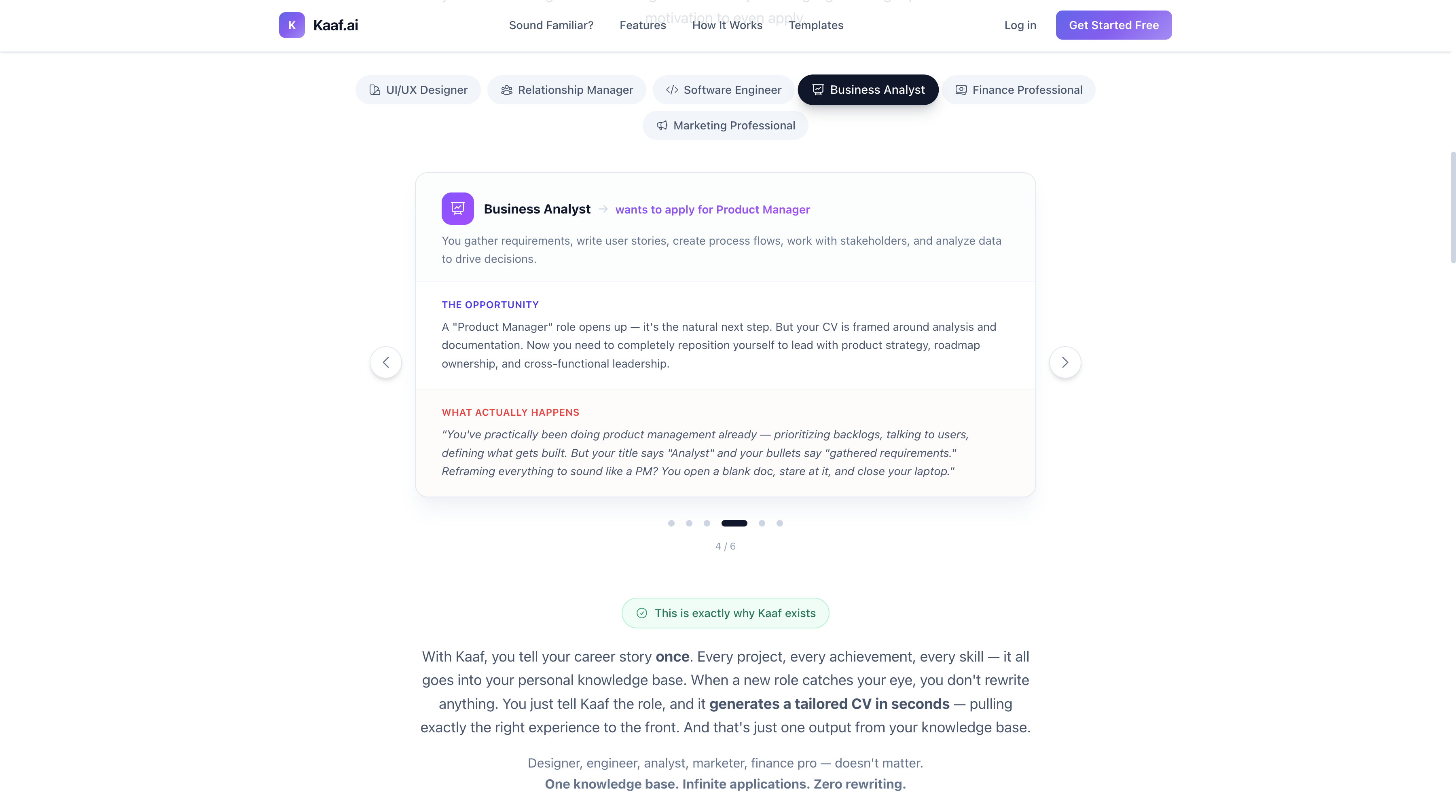 Kaaf — Career Knowledge Base gallery image