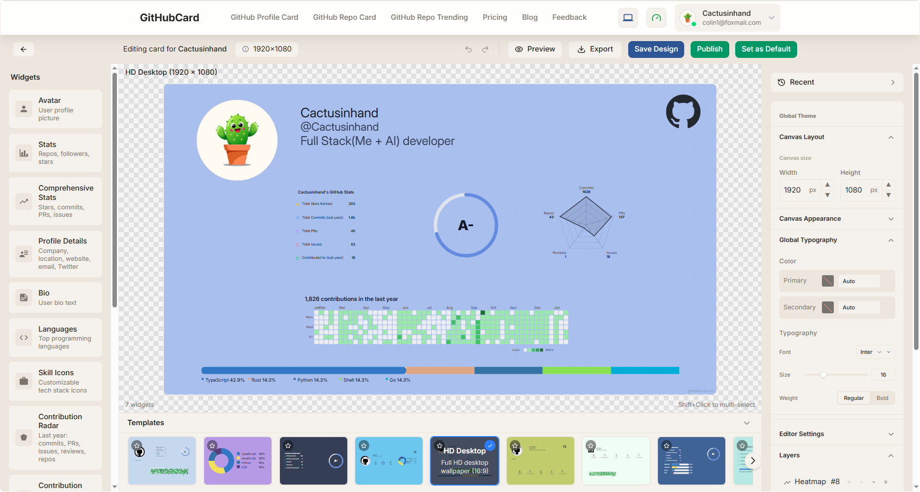 GitHubCard gallery image