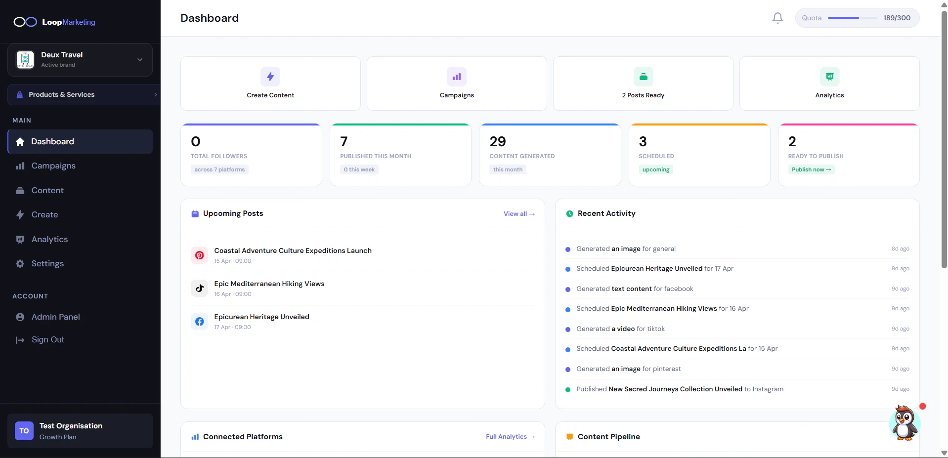 Loop Marketing AI screenshot 2